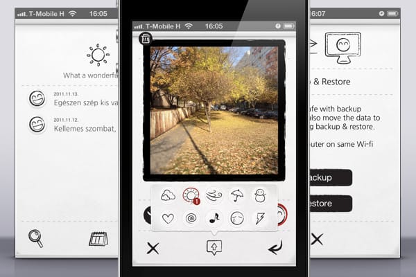 Egyszerű, mégis zseniális napló alkalmazás iPhone-ra