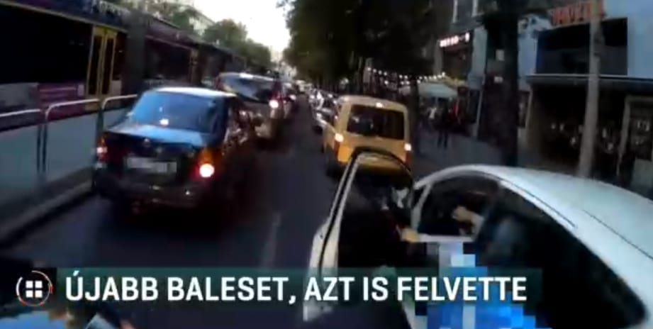 Megint baleset érte a biciklist, akit négy éve elsodort egy BKV-busz
