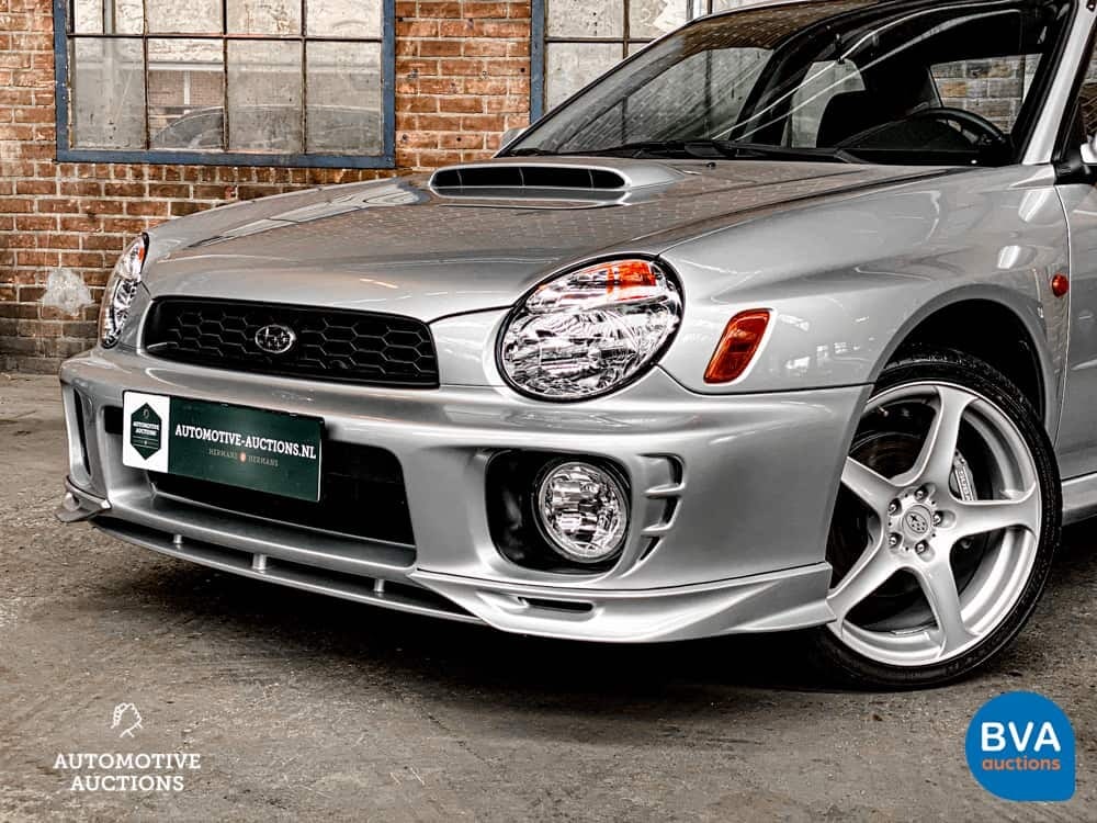 Nagy kincs mára egy ilyen húszéves, 1600 kilométert futott Subaru Impreza WRX