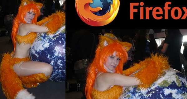 A nap képe - Firefox kosztüm!