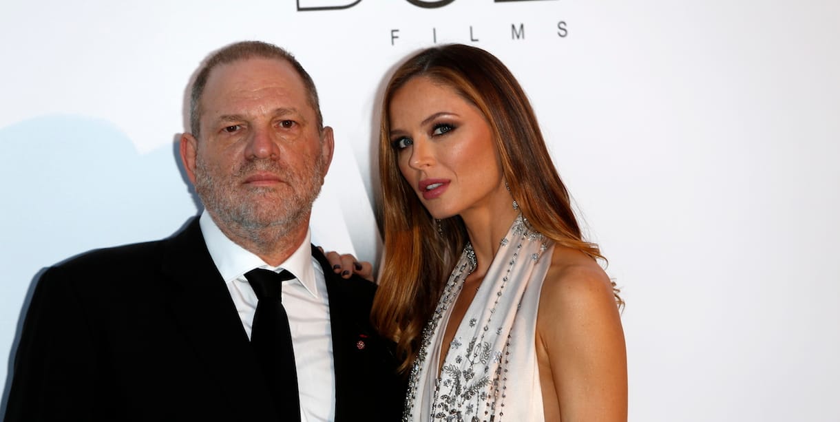 Elhagyja a felesége Harvey Weinsteint