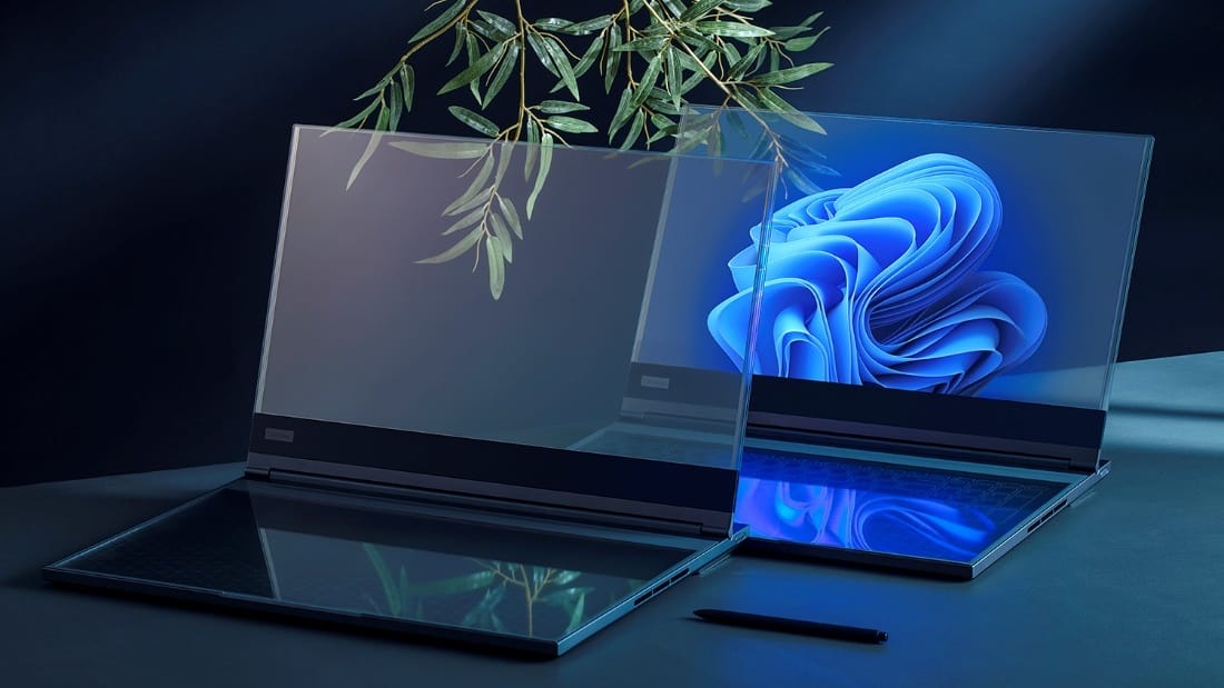 Ilyen még nem volt: átlátszó képernyős laptopot mutathat be napokon belül a Lenovo