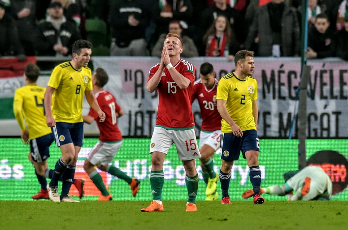 A skótoktól is kikapott a magyar válogatott