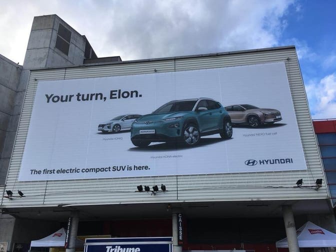 Már a Hyundai is a nagy Teslát piszkálja