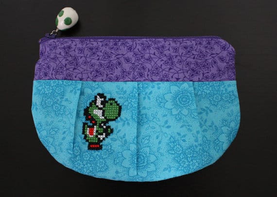 Akarjuk: kedves, kötött pénztárca a Super Mario figuráival