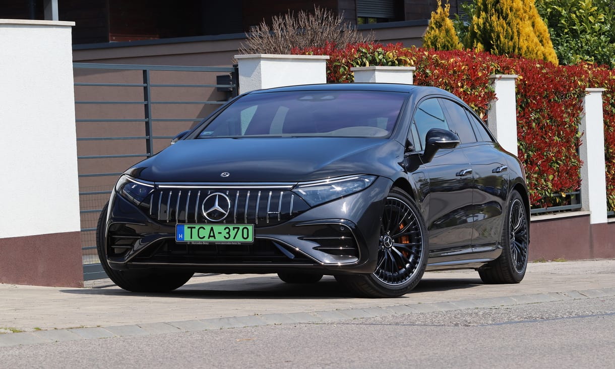Az über villanyautó: teszten a 761 lóerős első elektromos Mercedes-AMG