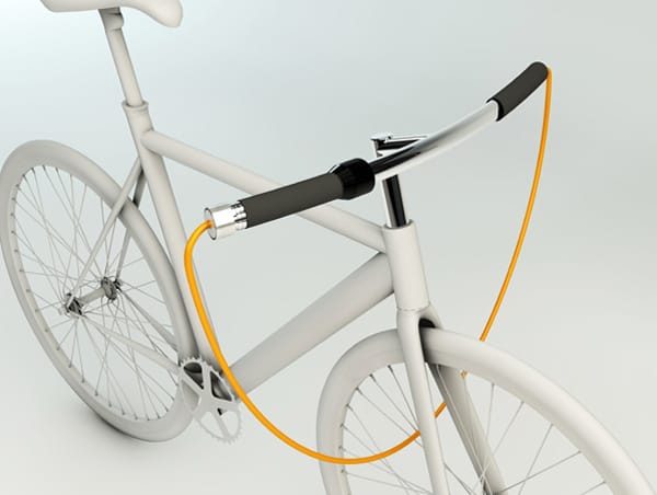 Szép és hasznos: Design biciklizár