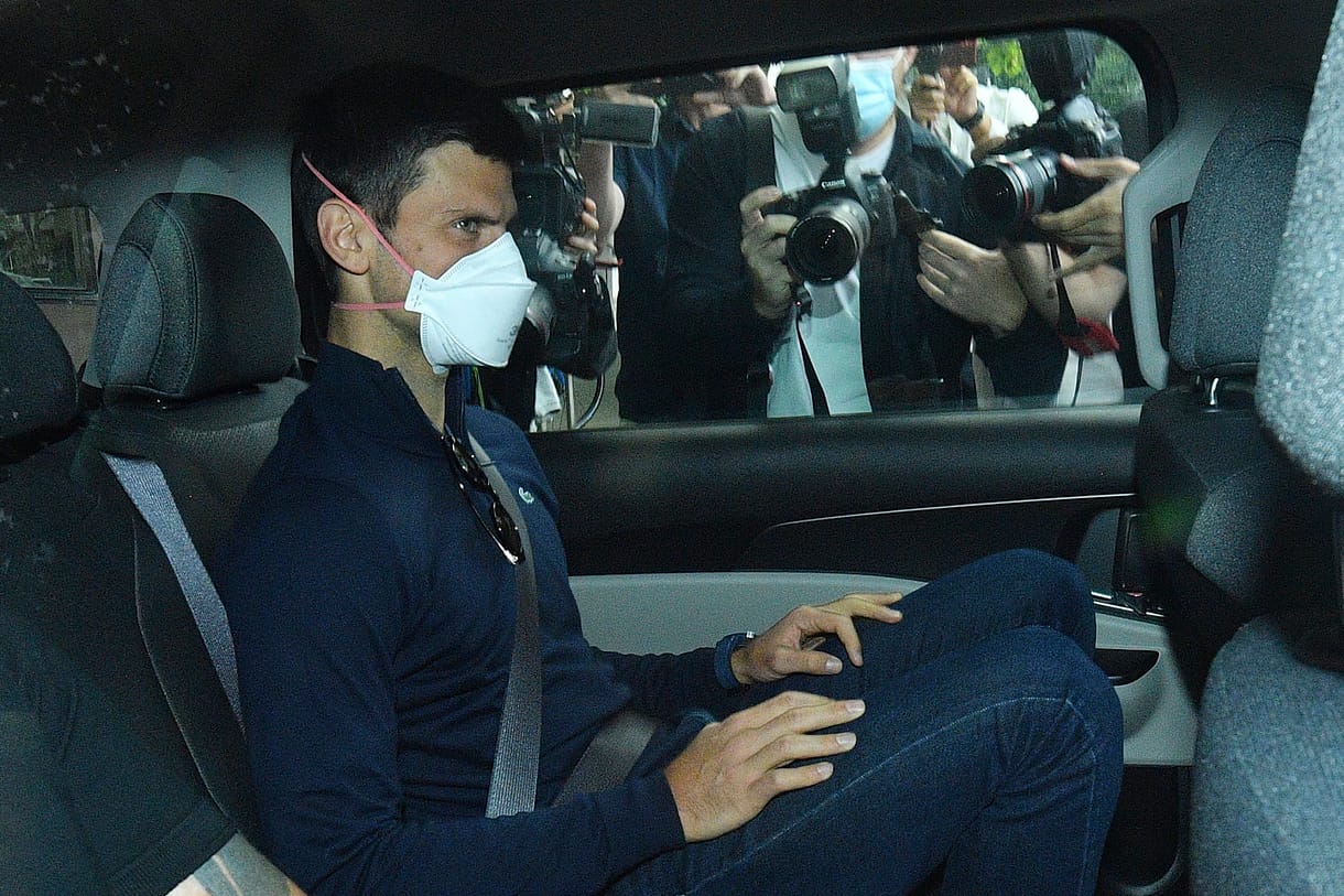 Élőben nézheti, ahogy Djokovic megérkezik Szerbiába 