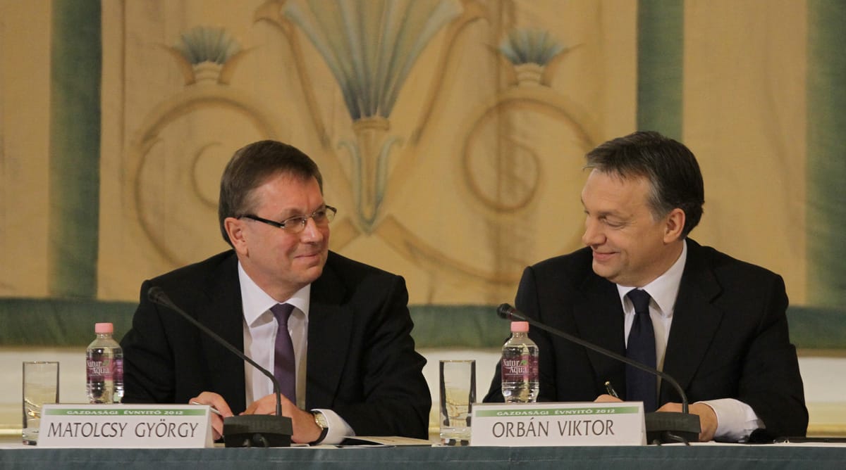Matolcsy nagy autókkal váltaná valóra Orbán régi álmát