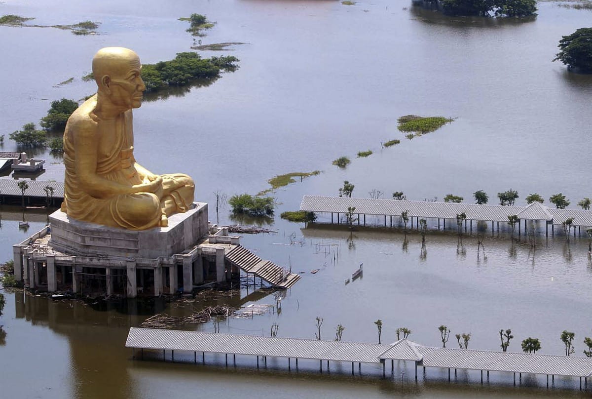 Még mindig víz alatt van Bangkok egyötöde 