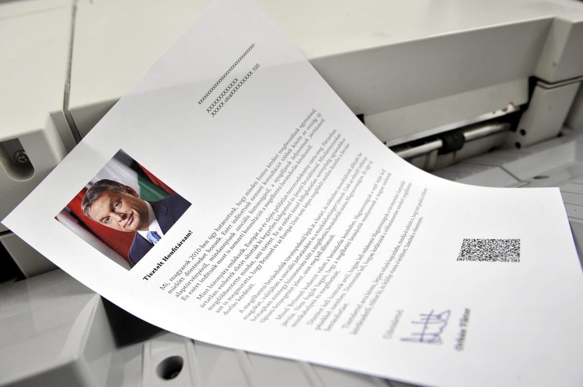 Itt vannak a családvédelmi nemzeti konzultáció kérdései