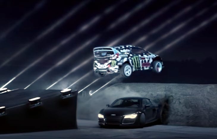 Ken Block újabb őrültsége, most vaksötétben száguldozik