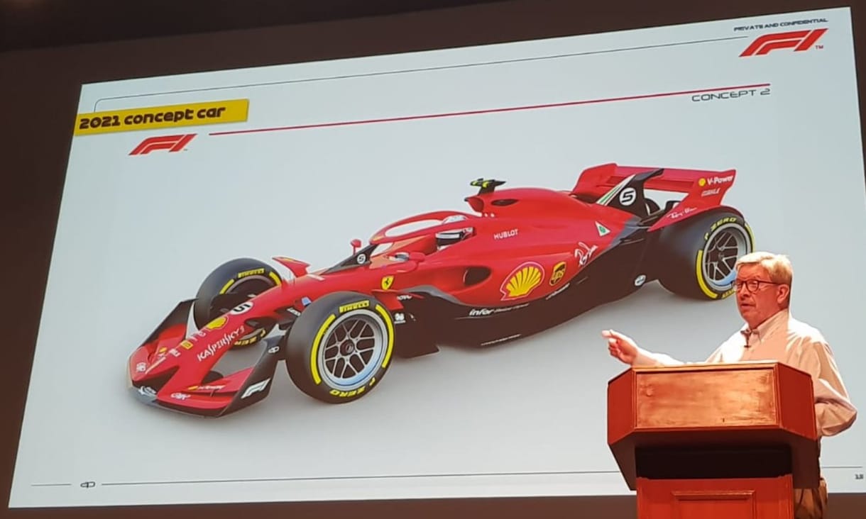 Kiszivárgott fotó: ilyenek lehetnek a teljesen új F1-autók 2021-től