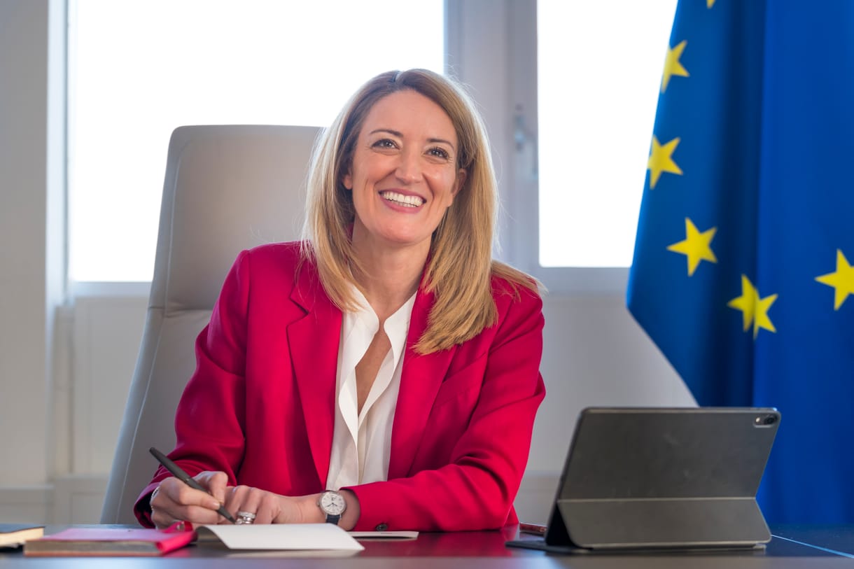 Roberta Metsola az Európai Parlament elnöke 
