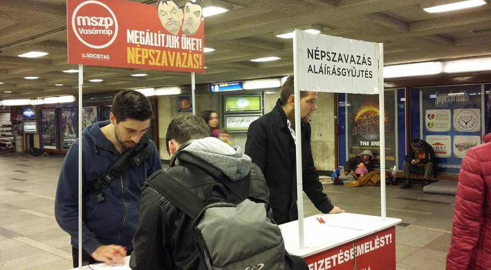 Hiába törölték el a boltzárat, az MSZP mégis aláírásokat gyűjt ellene