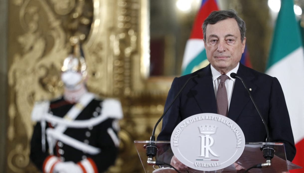 Mario Draghi elfogadta a miniszterelnöki megbízatást