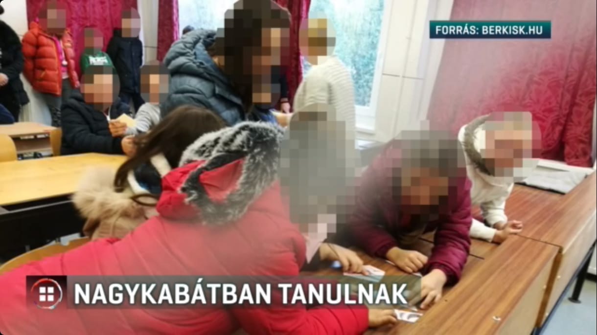 Nincs fűtés egy nagyberki iskolában, mert éppen most korszerűsítik a rendszert