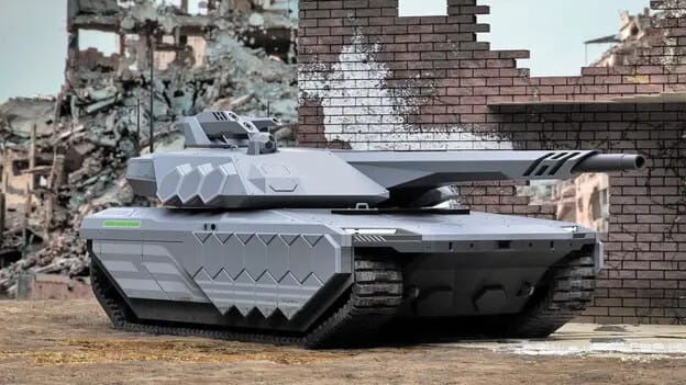 Ebbe a tankba nem gázolaj kell: már készül a világ első hidrogéncellás harckocsija