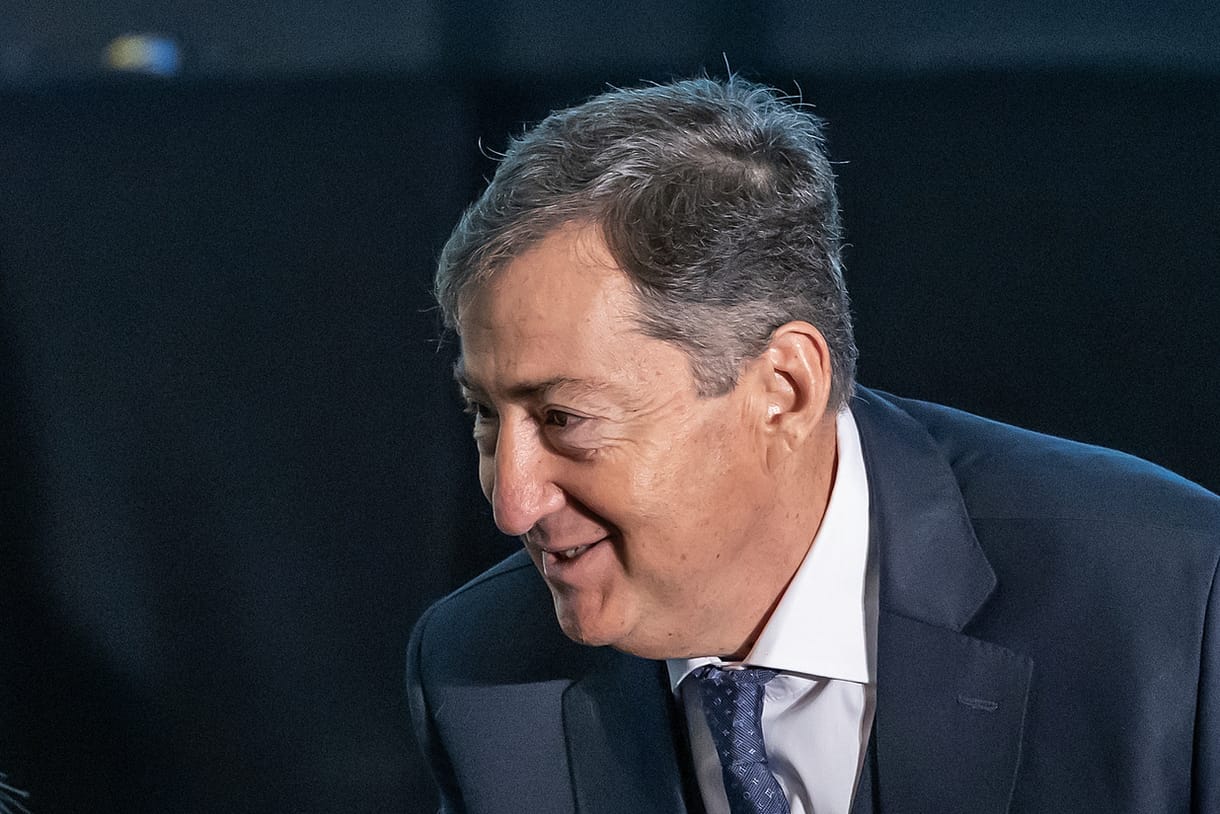 Mészáros Lőrinc egy ballagáson tűnt fel