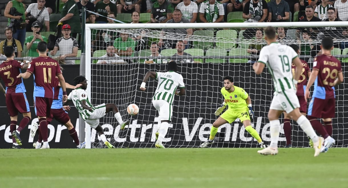 Latymatag meccsen 1-0-ra kikapott a Fradi a Trabzonsportól