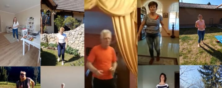 Virtuális flashmobbal üzentek diákjaiknak a szőcsényi tanárok