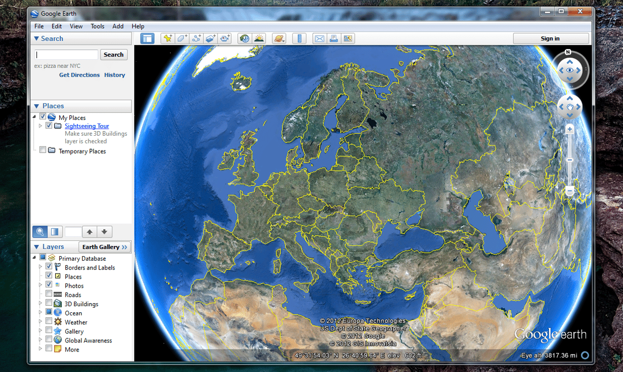 Megújult a Google Earth: letölthető a 6.2-es verzió