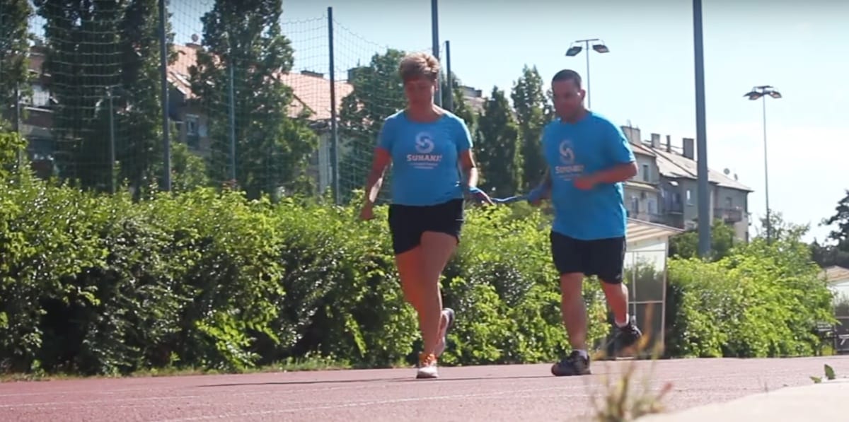 Az első magyar, aki látássérültként Testnevelési Egyetemet végzett