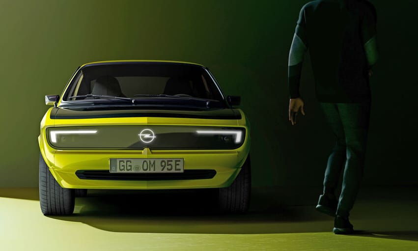 Az Opel retró villanyautóként támasztotta fel a legendás Mantát