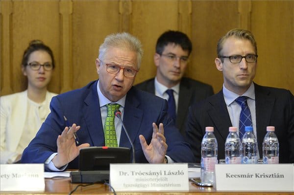 Trócsányi: Felesleges az Európai Ügyészség, nem csatlakozunk hozzá