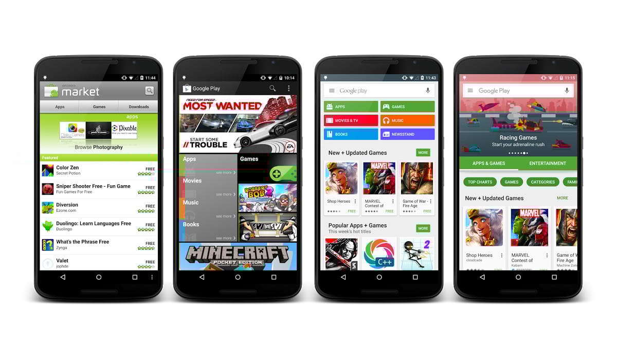 Megújul az Android-alkalmazások letöltőhelye