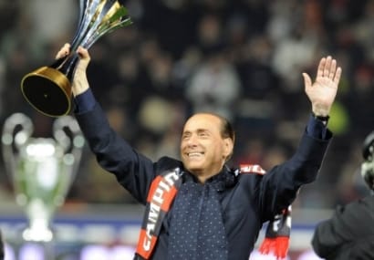 Berlusconi: Róma elveszett, marad a Milan