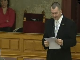 Lopta a zsidózó beszédét a jobbikos