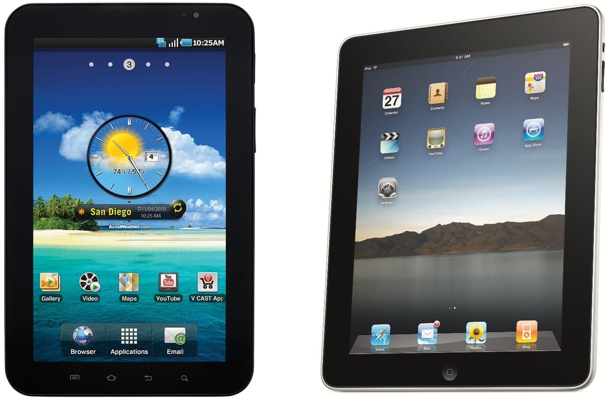 Nem tiltják be a Samsung táblagépeit, mert nem annyira menők, mint az iPad