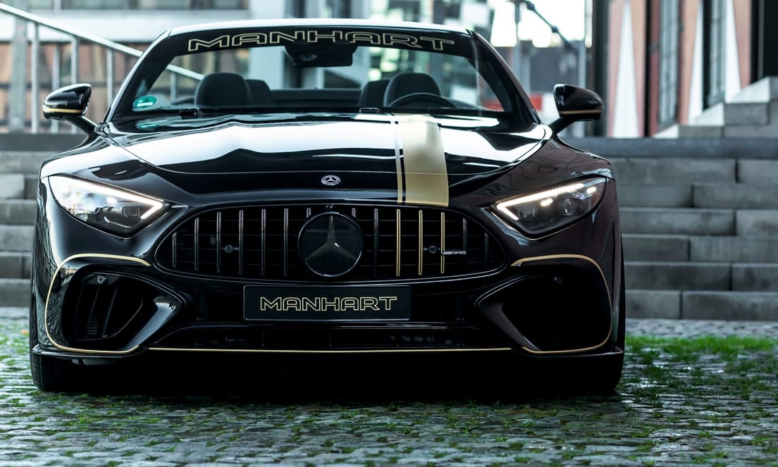 707 lóerős biturbó V8 a legújabb Mercedes-AMG SL-ben