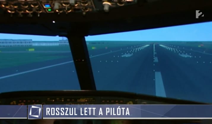 Rosszul lett a Frankfurt-Budapest járat pilótája