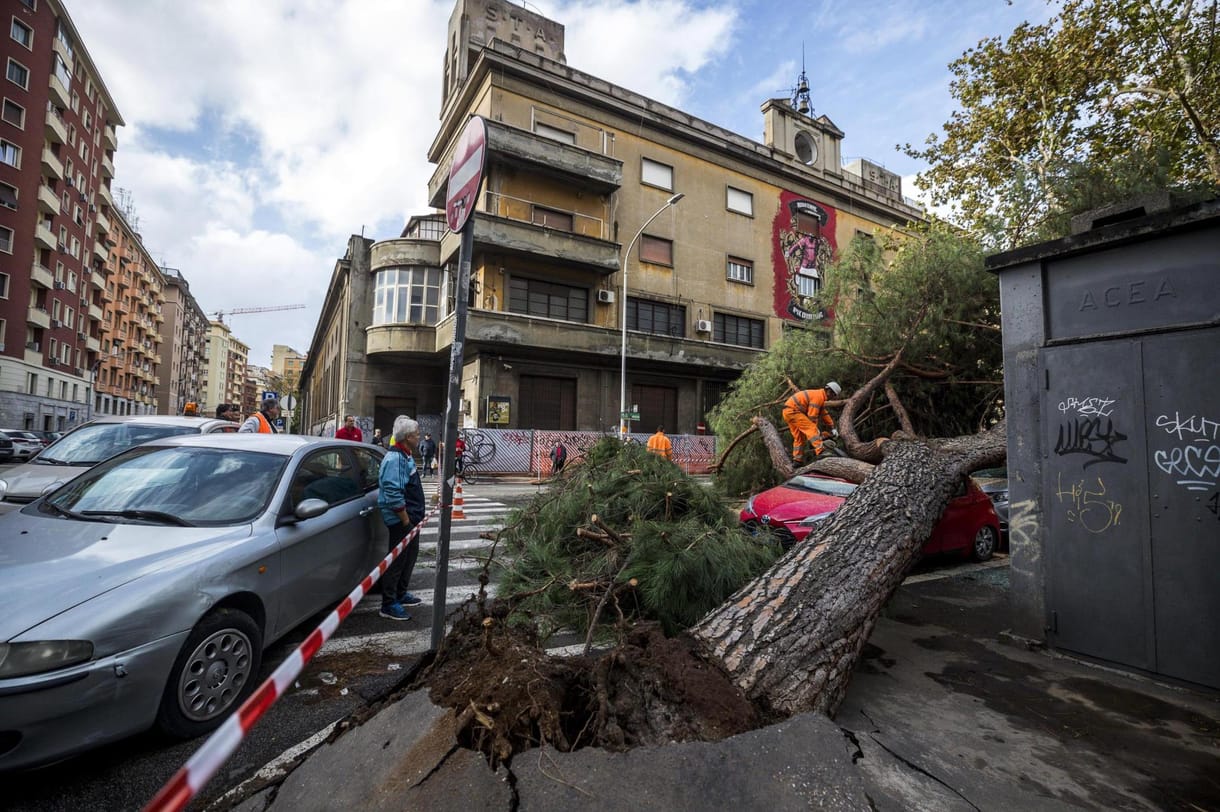 Az időjárás úgy döntött, hogy kikészíti Olaszországot