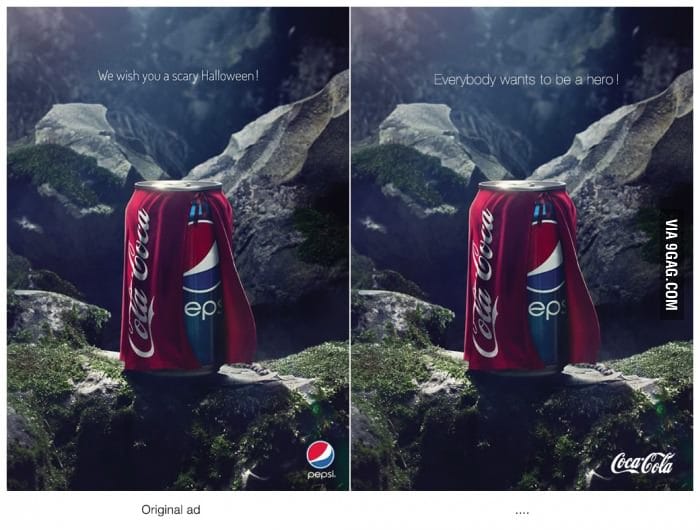 Frappáns választ adott a Coca-Cola a Pepsi provokatív hirdetésére