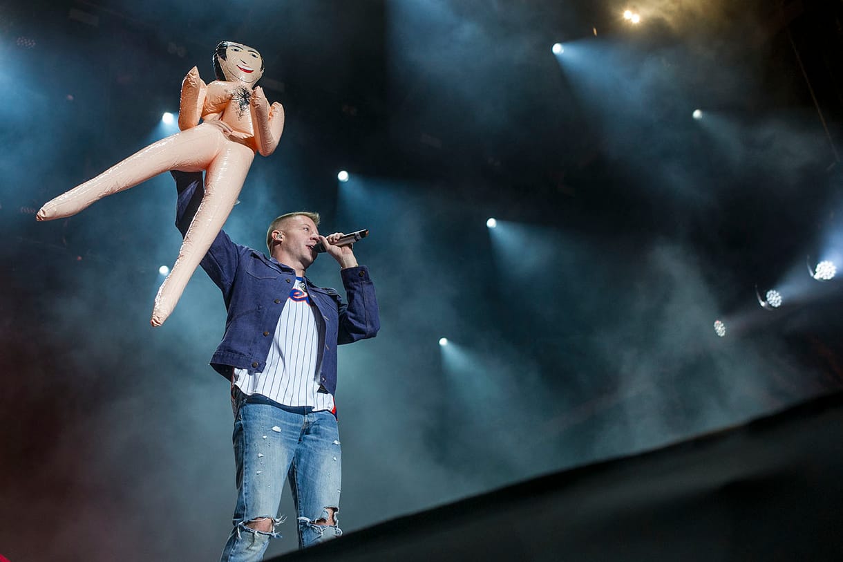 Macklemore elégedett volt a Sziget-közönséggel
