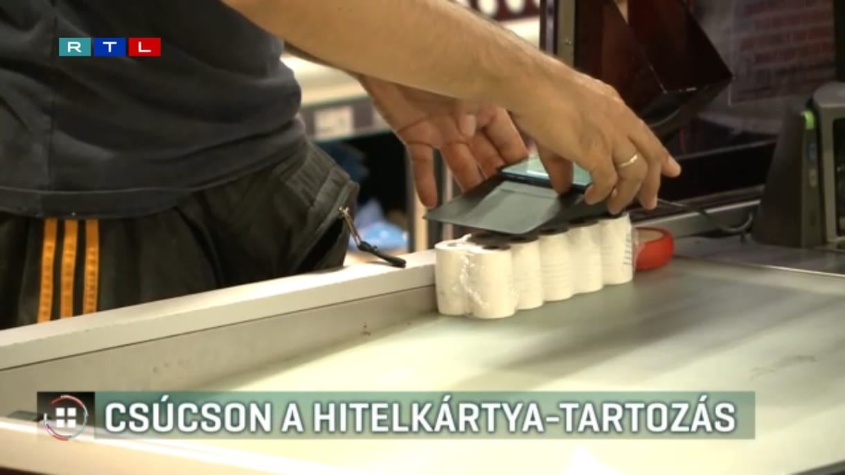 Soha nem volt még ilyen magas a magyarok hitelkártya-tartozása