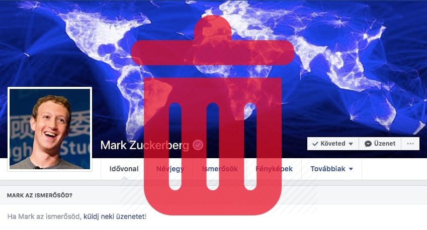 Vasárnap 12 órakor üljön le a Facebook elé: élőben közvetíti egy hacker, ahogy letörli Zuckerberget a Facebookról