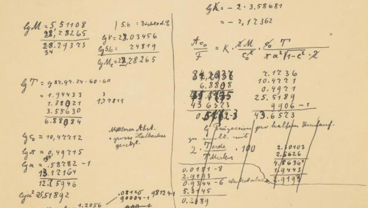 Egymilliárd forint: ez az 54 oldal a legértékesebb Einstein-kézirat, amelyet valaha árverésre kínáltak