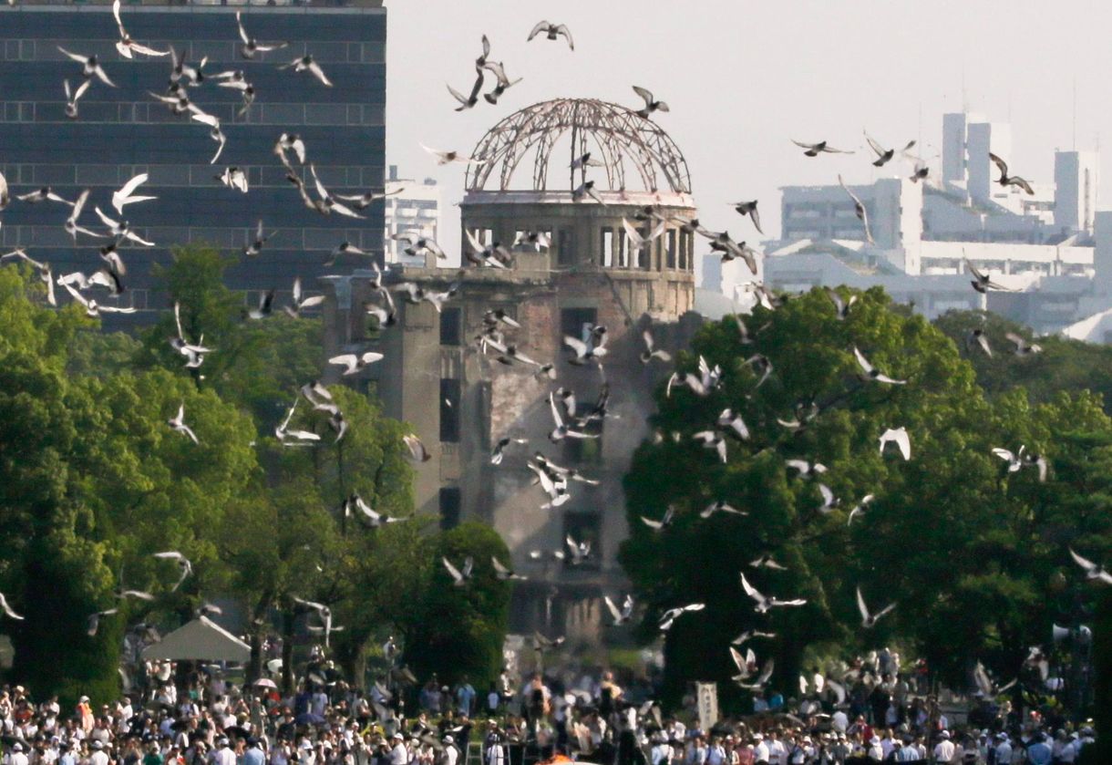 70 éve dobták le az atombombát Hirosimára