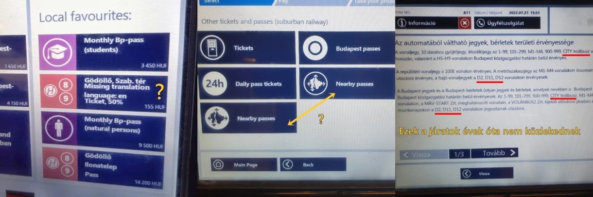 Hemzsegnek a hibáktól a most átadott megújult BKK-automaták