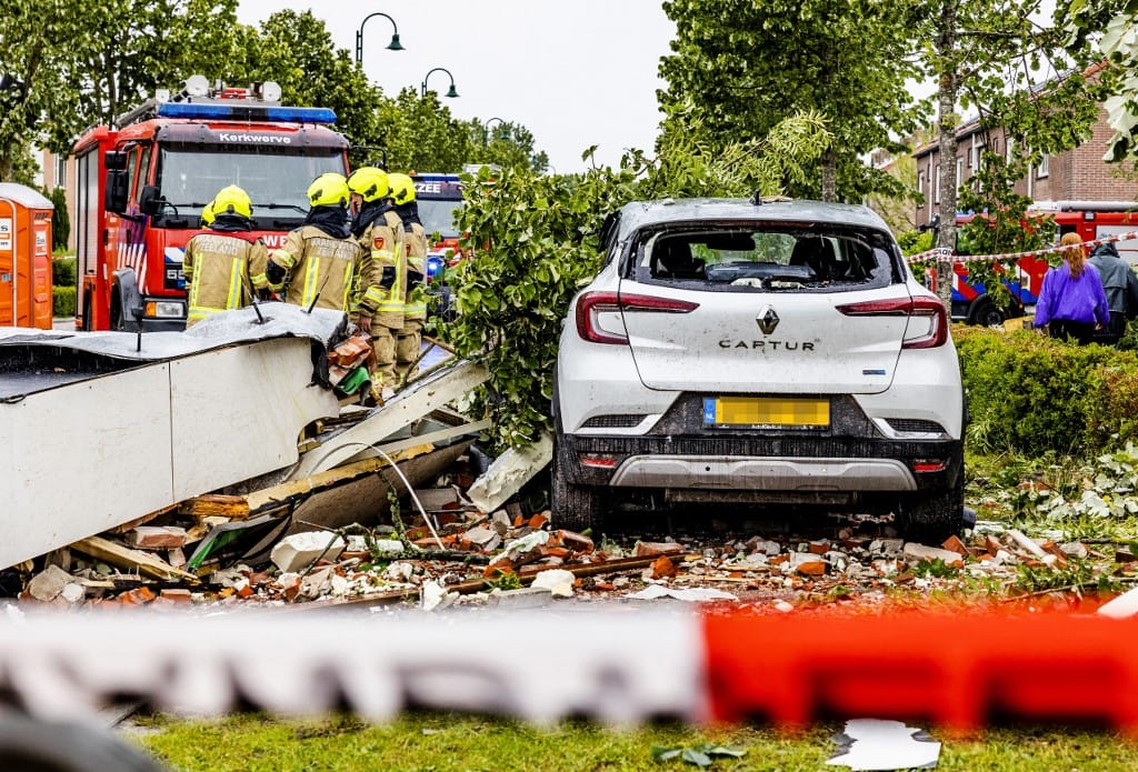 Tornádó pusztított Hollandiában, egy ember meghalt