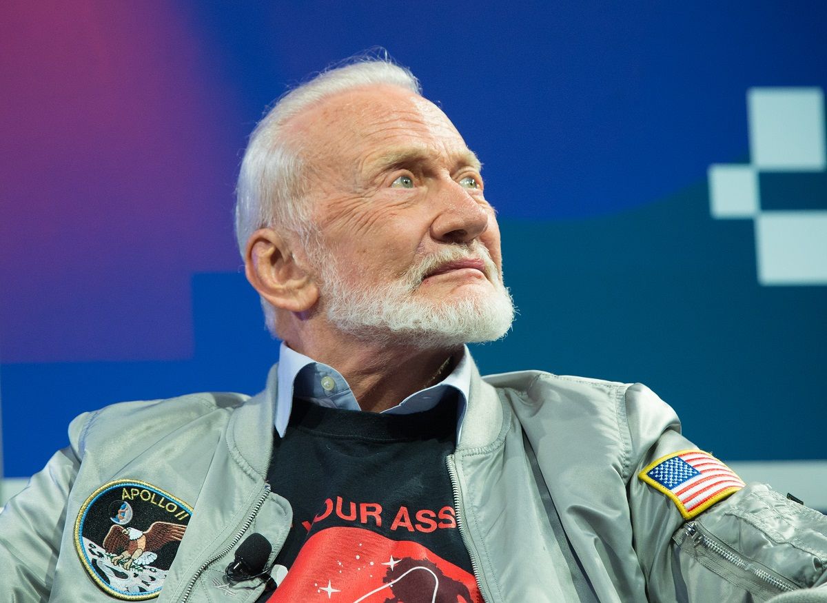93. születésnapján megnősült Buzz Aldrin, a második ember, aki a Holdra lépett