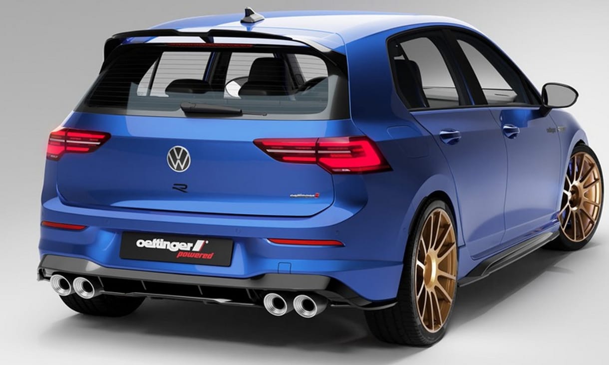 Látványos tuningot kapott a valaha készült legerősebb széria VW Golf