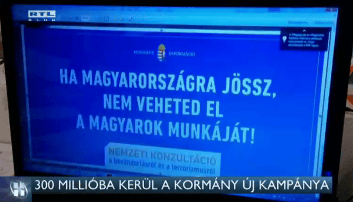 Kiderült, miért nem volt tender a konzultációs plakátok ügyében