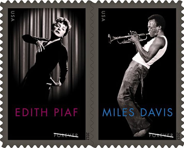 Bélyegre került Edith Piaf és Miles Davis
