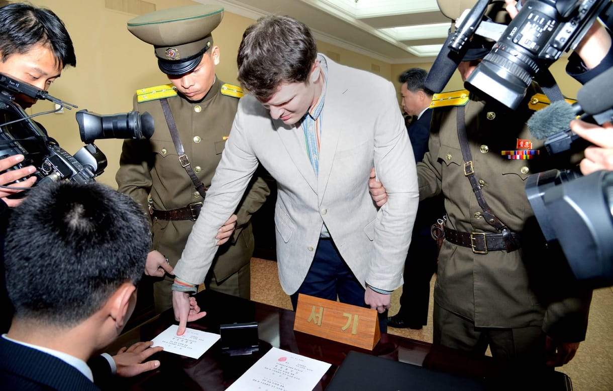 Megszólalt az Észak-Koreából kiszabadított diák édesapja