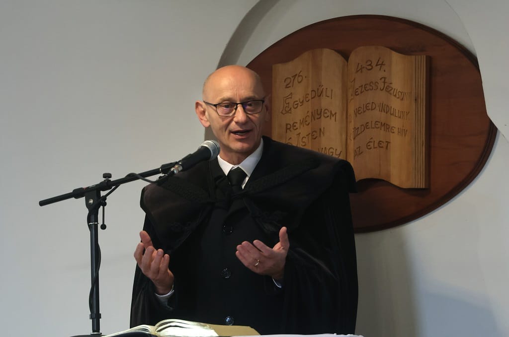 Lemondott Pásztor Dániel református püspök
